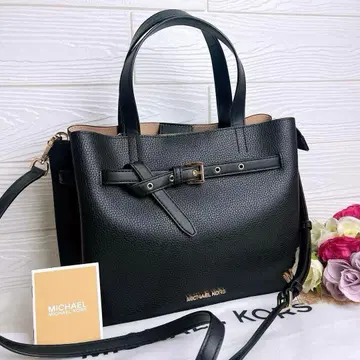 극미품 MICHAEL KORS 마이클코어스 토트백 블랙 대용량