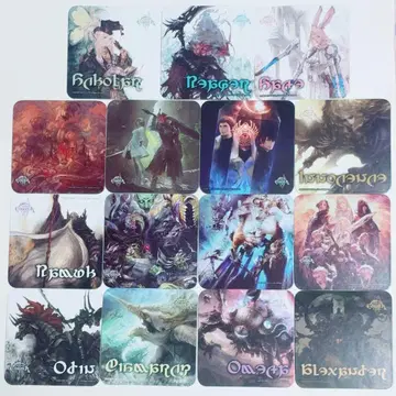 FF14 에오르제아 카페 에오카페 코스터 15장 세트 3