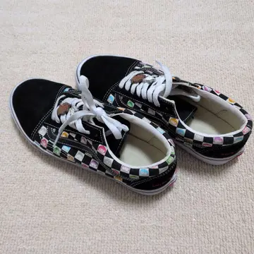 VANS x 마루코는 아홉살 콜라보 캔버스 스니커즈