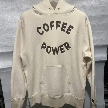 타코마후지 레코드 후드 맨투맨 COFFEE POWER L 사이즈