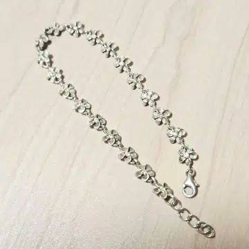 하와이안 주얼리 하이비스커스 실버 팔찌