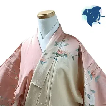 C36 치도리야 기모노 호몬기 핑크 꽃