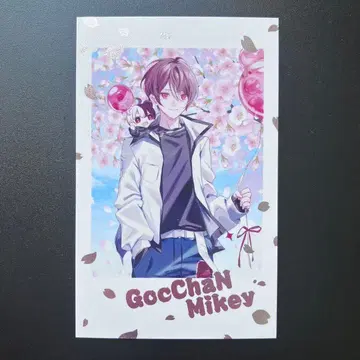 CR FES 페스티벌 폴라로이드풍 카드 홀로 레어 고짱 마이키