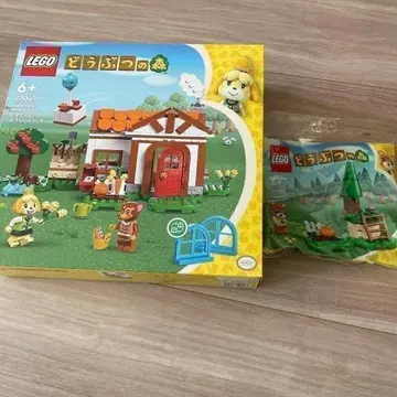 새상품 LEGO 동물의 숲 여울님, 어서 오세요 선행 예약 특전 포함