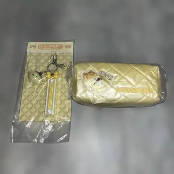 폼폼푸딩 키링 파우치 로손 경품 복권 산리오 캐릭터즈