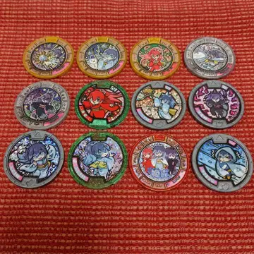 요괴워치 요괴메달 후부키히메 햐키히메 츠바키히메 유키온나 세트