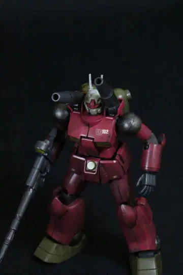 HG 건캐논, 붓칠 전체 페인팅