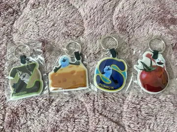 퍼펫 순순 리플렉터 키링 4개 세트