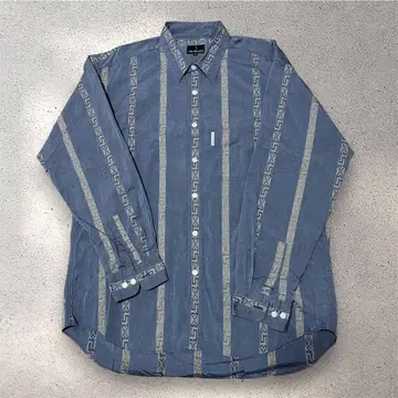 90s TRUSSARDI 패턴 셔츠