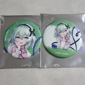 동방Project 걸리시 패션 글리터 캔뱃지 코메이지 코이시 2개