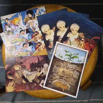 약속의 네버랜드 엽서 만년 달력