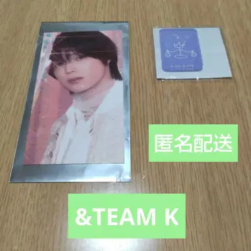&TEAM CAFE 예약 특전 K 아크릴 마그넷 K