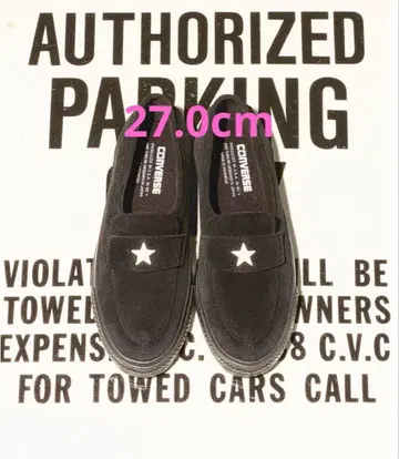 converse addict ONE STAR LOAFER 27.0cm