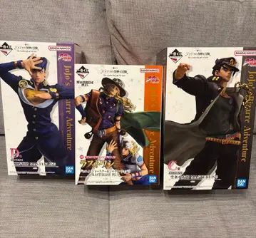 죠죠 피규어 세트 C상 죠타로, D상 죠스케, 라스트 원 자이로