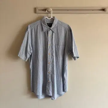 에디바우어 Eddie Bauer 체크 반팔 셔츠