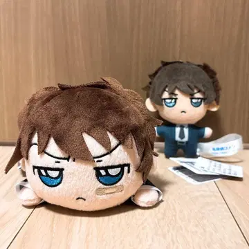 명탐정 코난 마스코트 엎드린 봉제 인형 마츠다 진페이