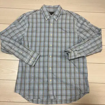 Eddie Bauer 체크 무늬 긴팔 셔츠 에디 바우어