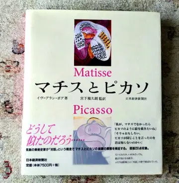[레어] 마티스와 피카소 이브=아란 보아 일본경제신문사 아트북