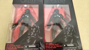 [ 새상품 포함 ] 스타 워즈 블랙 시리즈 TIE 파이터 파이롯트 2체