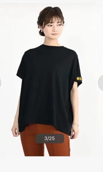 MARY QUANT 스퀘어 T셔츠