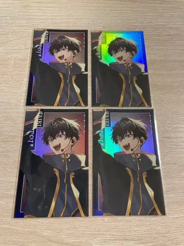 니지페스 2026 랜덤 키라키라 카드 사에키 잇테츠 4장