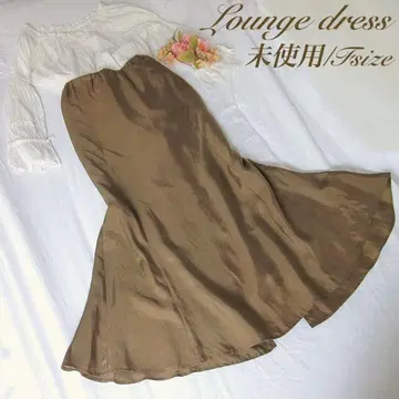 미사용 Lounge dress Fsize 큐프라 소재 머메이드 스커트