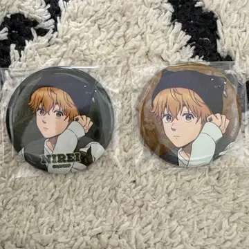 wind breaker 캔뱃지 카모플라쥬 니이