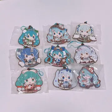 하츠네 미쿠 유키 미쿠 제일복권 러버 스트랩 2015 2023 2026