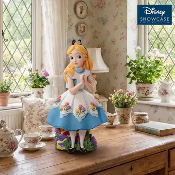이상한 나라의 앨리스 보타니컬 피규어 Disney Showcase