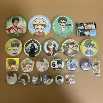 쿠로코의 농구 미도리마 신타로 캔뱃지 세트 묶음 판매