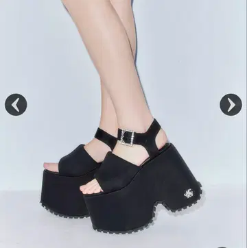 michelle Macaron 미셸 마카롱 비쥬 통굽 패디드 샌들