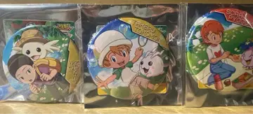 디지몬 도데카 캔뱃지 3개 세트
