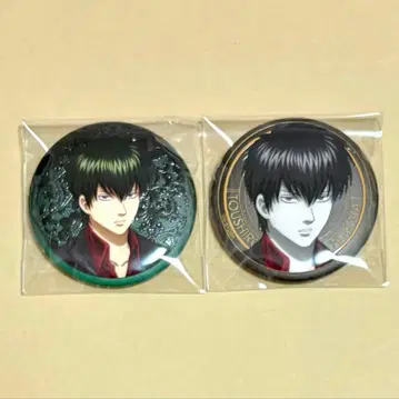 은혼 애니플렉스 주얼리 가공 캔뱃지 2세트 히지카타