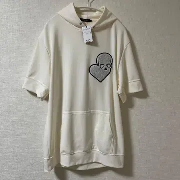 LOVELESS 라브레스 반팔 후드티