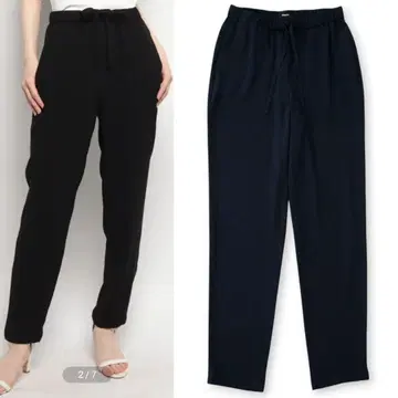 새상품급 Theory POWDER CREPE TREECA JOGGE 팬츠