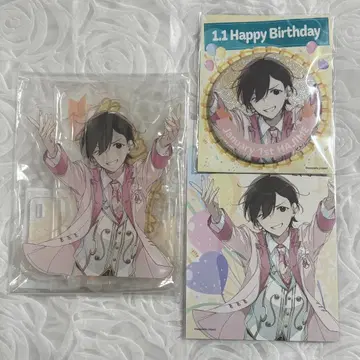 이치 벌스데이 세트 아크릴 스탠드 캔뱃지 아오페라