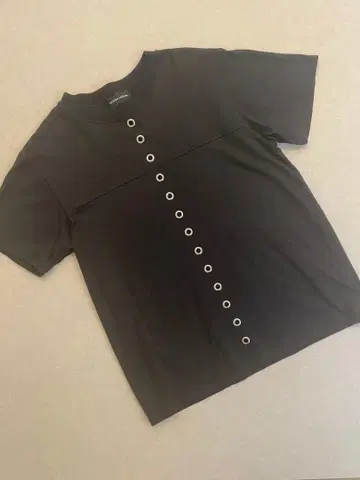MAISON SPECIAL 블랙 T셔츠 사이즈 FREE