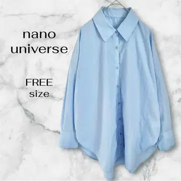 나노 유니버스 라이트 블루 긴팔 셔츠 FREE 사이즈