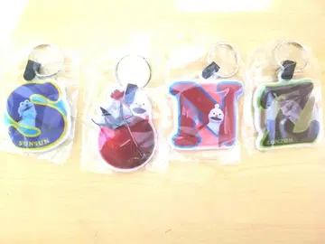 퍼펫 스순순 리플렉터 키링 4종 세트