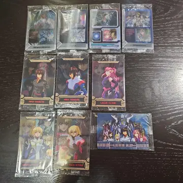 기동전사 건담 SEED 디스티니 웨하스 카드 묶음 판매