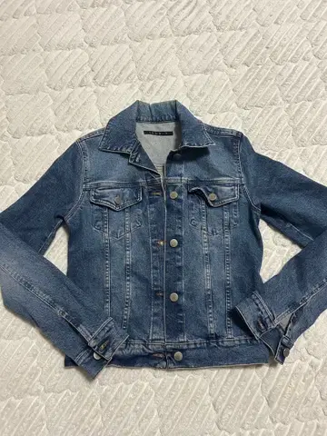 theory 데님 자켓 데님 블루