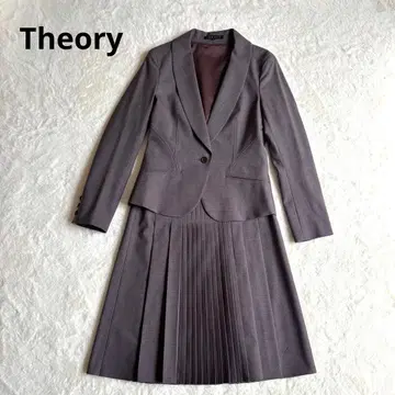 Theory 띠어리 셋업 자켓 x 플리츠 스커트