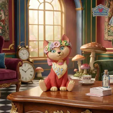 이상한 나라의 앨리스 다이나 미니 피규어 디즈니 트래디션