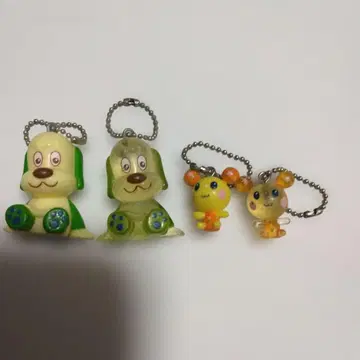 이이네이네바아 완완과 우탄의 미니 피규어 키체인