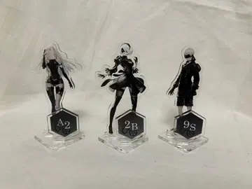 스퀘니 카페 니어 오토마타 아크릴 스탠드 2B 9S A2