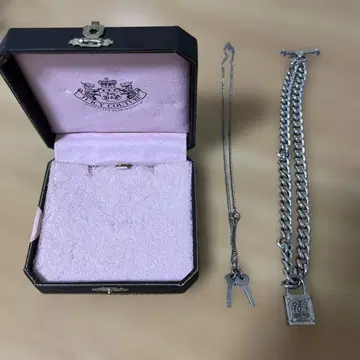 Juicy Couture 체인 목걸이 케이스 포함