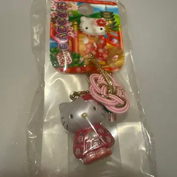 헬로키티 교토 한정판 기모노 스트랩