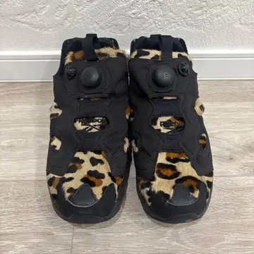 Reebok 펌프 퓨리 레오파드 25cm 레오파드 무늬 스니커즈