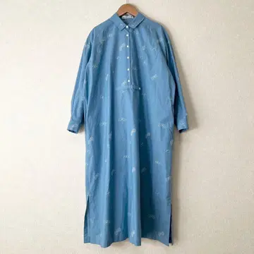 mina perhonen 22SS choucho 셔츠 원피스 실크 혼방