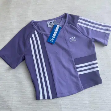 아디다스 오리지널스 크롭 기장 반팔 여성용 M